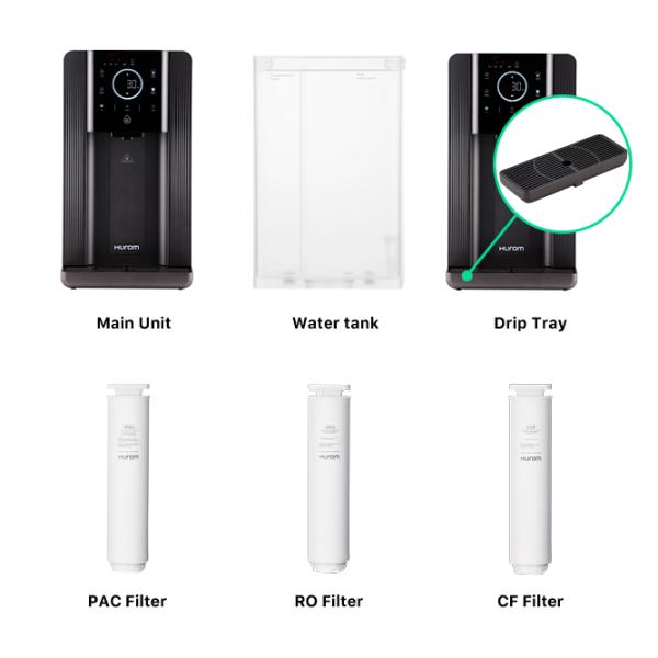 Hurom Water Purifier WP-A01 – Premium Wasserfilter mit RO-System & Temperaturwahl